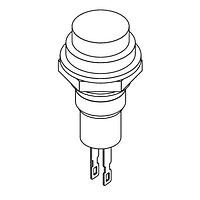 Mountain Switch 104-0043-EVX Standard Switches BLACK OFF-(ON)