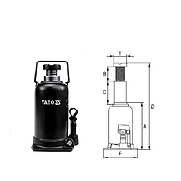 Yato YT-1709 Hydraulic bottle jack 30T