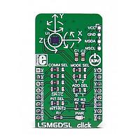 Mikroe MIKROE-2731 Accelerometer, Gyroscope Sensor LSM6DSL click