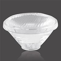 LedLink Optics LL01ED-AS60L Lens Assembly Single Lens 19.9x10.6 60 deg