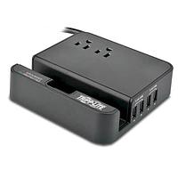 Tripp Lite TLP26USBB Surge Protectors 4-Port USB Charging StationSurge 2Outlet