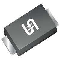 Taiwan Semiconductor RS1MF-T Rectifiers 500ns, 1A, 1000V, Fast Recovery Rectifier