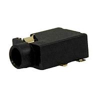 Switchcraft 35RASMT3BHWNTRX Phone Connectors 3.5mm Surface Mount Jack, Stereo, Wide Body, Tip Closed, Ring Open