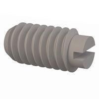 Essentra Components 010832S028 Set Screw Set Screw, Slotted Head, #8-32 Thread, 9/32 Lg