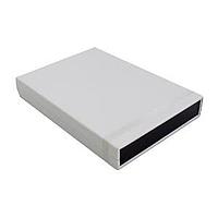 Hammond Manufacturing 1598HSGYPBK Instrument ABS w/Black ABS Ends 11.1x7.87x1.58" Grey