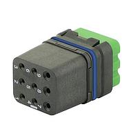 Eaton Souriau-Sunbank 8MQ2M0936BNE Modular Connectors - Push Pull MQuick module, sealed, without contact