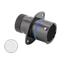 Eaton Souriau-Sunbank 8STA01835PB Connectors Square Flange Receptacle - size 18 - 66 contacts - Male