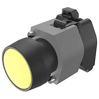 EAO 704.006.4 Panel Mount Indicators / Switch Indicators SQ FRONT BEZEL S BLK PLASTIC