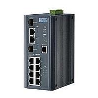 Advantech EKI-7710E-2CPI-AU Managed Ethernet Switches 8FE + 2G Combo Managed POE+ switch w/Wid