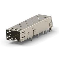 AMP Connectors - TE Connectivity 2227317-1 SFP press fit cage assy, single with lp