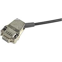 HARTING 09670090334 Two Piece Backshell 9P HOOD SIDE ENTRY METAL SHL W/SCREWS