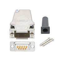 Molex 173114-0956 D-Sub Backshells FCT Backshell CONN Kit D-Sub CONN Solder Cup Signal CONT 9 CKT 45 DEG