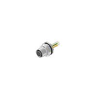 Amphenol CONEC 43-01005 M12 Female Socket 8P WIRE LEAD M12 BACK MNT SCKT
