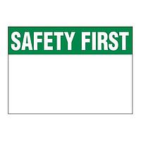 Panduit C400X600AY1 Warning Label 4 X 6 Comp with Green SAFETY FIRS