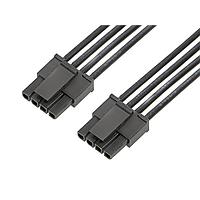 Molex 214750-1041 Discrete Wire Micro-Fit 3.0 SR R-R 4CKT 150 MM Sn