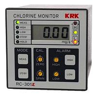 KASAHARA RC-301Z-40-22 Residual chlorine meter (AC100V±10％, 50／60Hz)