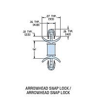 Heyco 10207 PCB Support HDLSP4-14 NATURAL NYL PCB Support