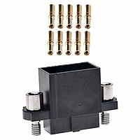 Harwin M80-4851005 Wire Housings 5+5 WAY EXT WALL F CRIMP L/BORE W/JS