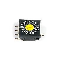 NKK Switches FR02FC16P-S Rotary Switches SMT 10MM HEXADEC 16P COMPLEMENT CODED