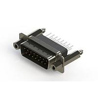 EDAC 627-015-281-057 D-Sub Connectors - Standard Density Vertical Metal Body D-Sub Connector