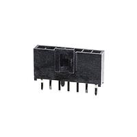 Molex 105309-1107 Shrouded NANOFIT HDR VT SGL KNK 7CKT TIN BLK