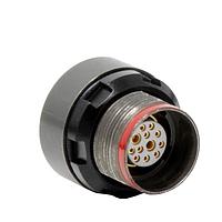 ITT Cannon HDX-WGKM0-09WMCL Connectors 0-09 CLOCKING C SOLDER CUP REC