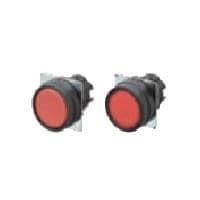 Omron Automation and Safety A22NZ-BNM-TYA Round, Flat Yel Light Plastic Flat