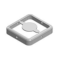 Masach Tech MS193-20F EMI/RFI Shield Frame, Two-Piece 19.3 x 18.3 x 3.5mm Two-piece Drawn-Seamless RF Shield/EMI Shield FRAME (CRS)