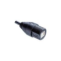 Amphenol LTW UA-20AMFM-SL7A03 USB Type A Connectors USB, Type A 2.0, Plastic, 1.5A, Male Connector, Straight, Screw Thread, Overmolded, Length 3000mm, IP67