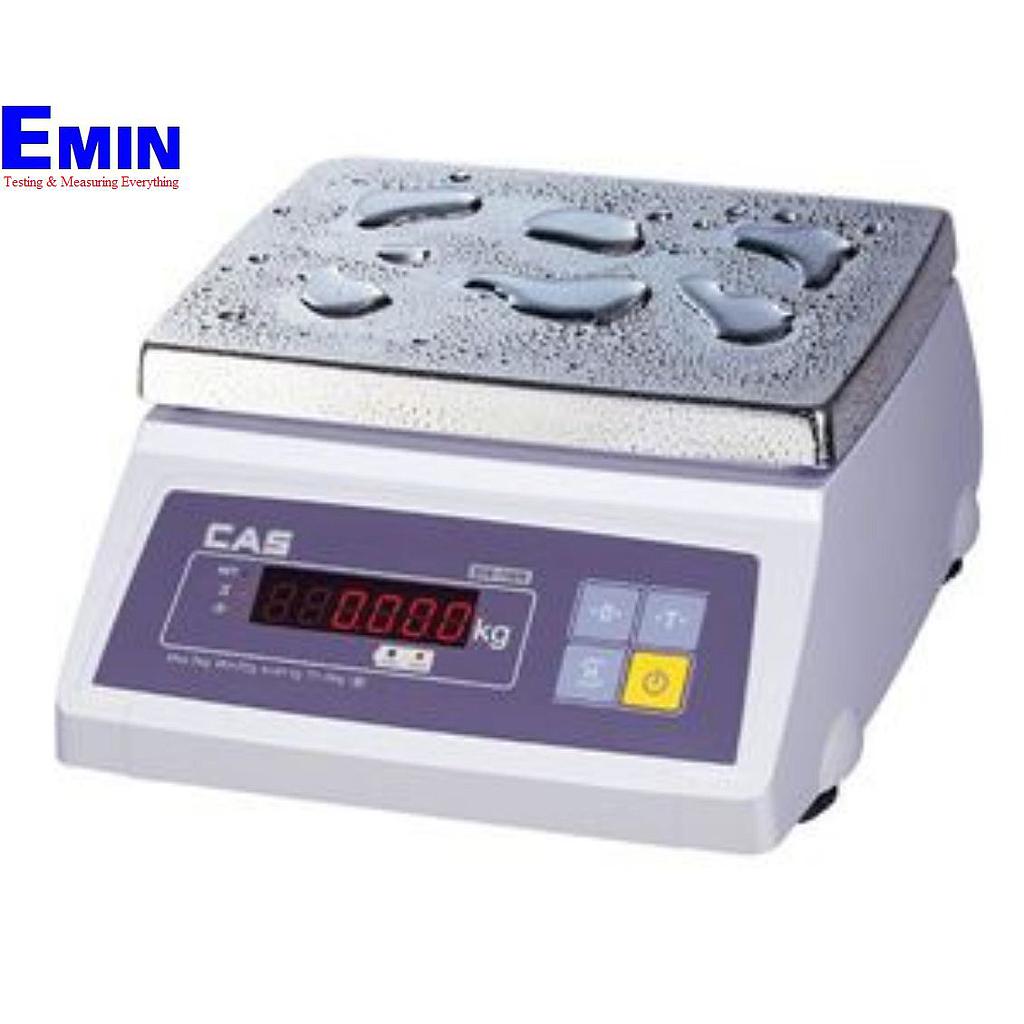 Waterproof industrial weighing scale for wet and dust-prone working environments