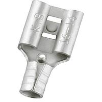 KS Terminals FDN1-187(8) Double Crimp Quick Disconnects22-16AWG,0.8x4.75Female,Non-Insulated