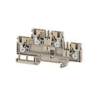 Weidmuller 2539980000 Feed Through Terminal Block A2T 4 FT-PE