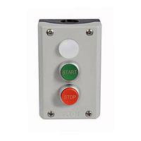 Eaton M22-C3-M2V Pushbutton Control Stations CONTRL ST WHT IND LGHT FLSH GRN EXTD RED