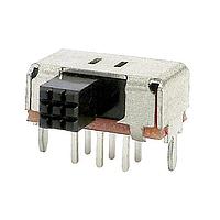 C&K SK-22D01-MG 5 NS Slide DPDT 0.3 Amp at 30 V