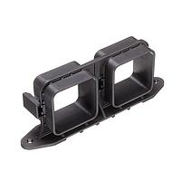 DEUTSCH - TE Connectivity DRBF-3AB Accessories FLANGE, MOUNT, 60/48P, BLK, DUAL, AB