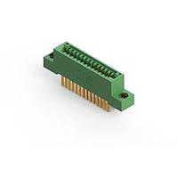 EDAC 845-028-544-207 Standard Card Edge Connectors .100" (2.54mm) Pitch Card Edge Connector