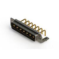 EDAC 629-24W7650-1T3 Mixed Contact D-Sub Connectors Right-angle Power Combo D-Sub Connector