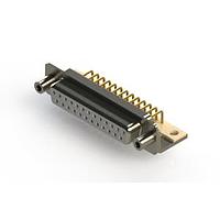 EDAC 630-M25-240-WT6 D-Sub Connectors - Standard Density Right Angle D-Sub Connector