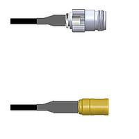 Amphenol Custom Cable Q-2003W0003060i RF Cable Assemblies N-SJ/SMB-SP G174 60I