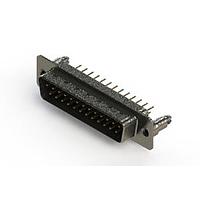EDAC 627-M25-220-BT5 D-Sub Connectors - Standard Density Vertical Machined D-Sub Connectors