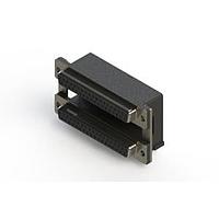 EDAC 662-037-664-00A Dual Port D-Sub Connectors Right-angle Dual Port D-Sub Connector