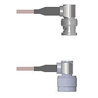Amphenol Custom Cable Q-0F02G000H007i RF Cable Assemblies BNC-RP/N-RP G142 7I