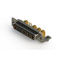 EDAC 630-9W4-240-4NB Mixed Contact D-Sub Connectors Right-angle Power Combo D-Sub Connector