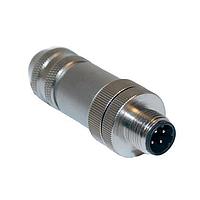 Mueller BU-12ZS33-PG9 M12 Field Wireable Connector M12 4 PIN M ST STL A CD PG9 FW