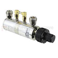 Fairviewmicrowave SA37100N  0 to 100 dB Step Attenuator With a 1 dB Step N Female Connectors Rated Up To 3 GHz and Up to 2 Watts in a Dial Design