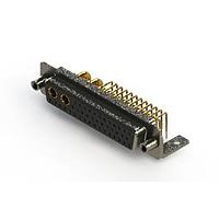 EDAC 630-43W2240-2N6 Mixed Contact D-Sub Connectors Right-angle Power Combo D-Sub Connector