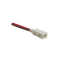 Amphenol LTW SSL11-J2LJ0-022A03 Lighting Connectors SSL 1.1, Plastic, 3A, 02 pins, Jack Connector, Straight, Crimp, Field Installable