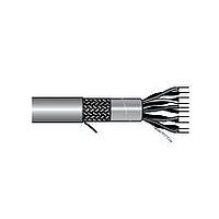 Alpha Wire 86502CY SL199 Commercial Application 26 AWG 2 Pair Conductor 600V SupraShield SR PVC PVC, Per Foot ft Spool - Slate