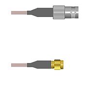 Amphenol Custom Cable Q-0B03F000H010i RF Cable Assemblies BNC-SJB/SMA-SP G142 10I