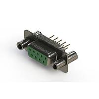 EDAC 628-M09-621-GT4 D-Sub Connectors - Standard Density Vertical Machined D-Sub Connector